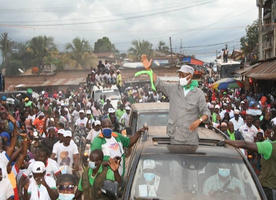 Feature image Accueil de Cellou Dalein Diallo à Gueckedou