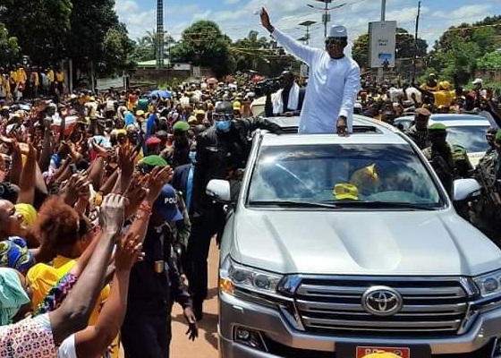 Feature image Accueil de Kassory Fofana à Faranah