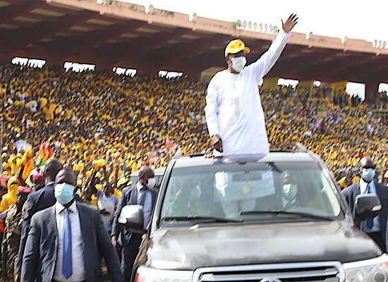 Feature image Alpha Condé, président de la République de Guinée