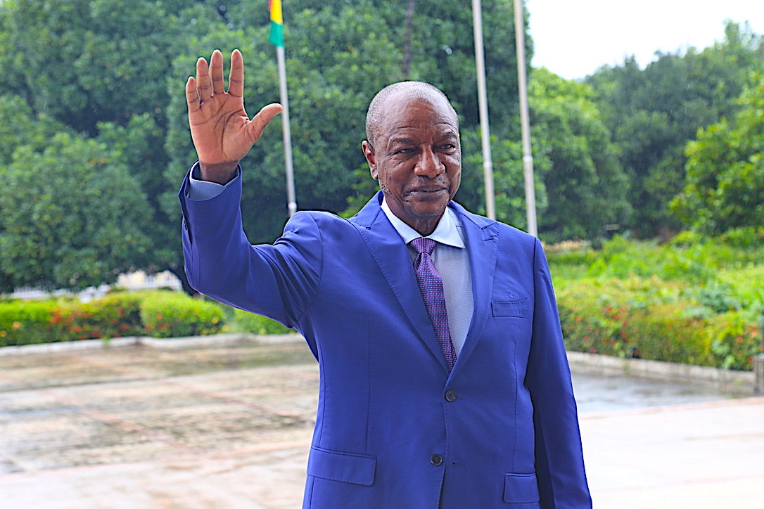 Feature image Alpha Condé, président de la République de Guinée