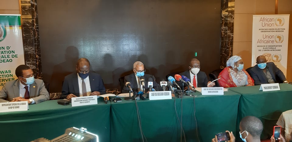 Feature image Des diplomates de la mission conjointe ONU, UA, CEDEAO