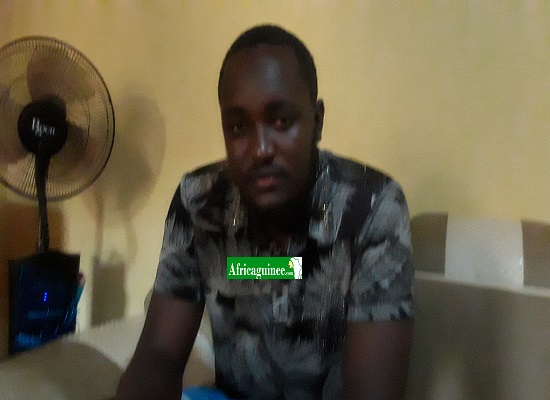Mamadou Kolin Baldé, victime des violences à Kankan