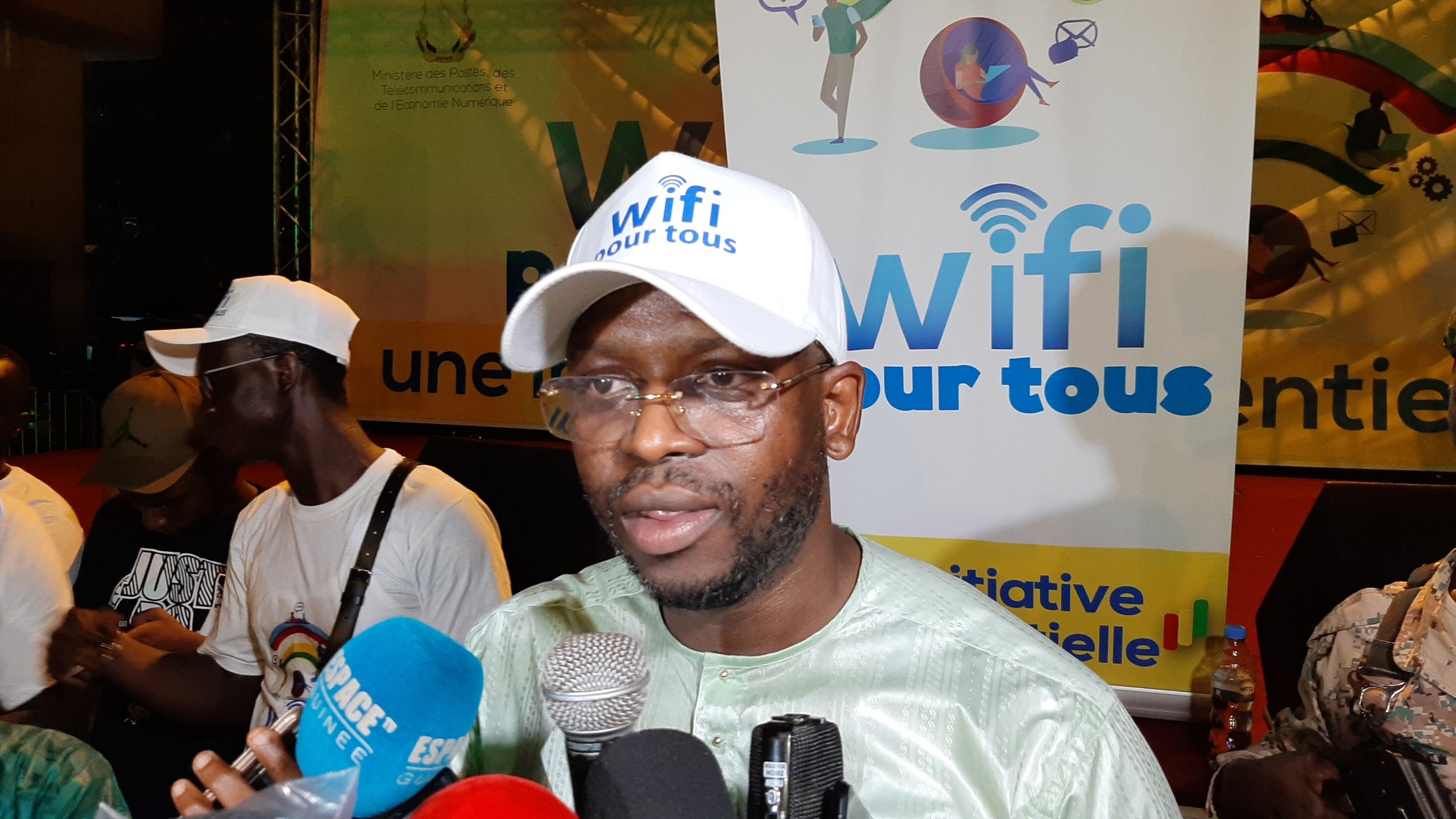 Said Oumar Koulibaly, ministre des postes, télécommunication et de l'économie numérique