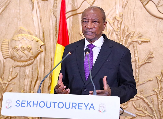 Feature image Alpha Condé, président de la République de Guinée