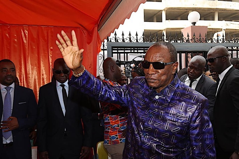 Feature image Alpha Condé, président de la République de Guinée