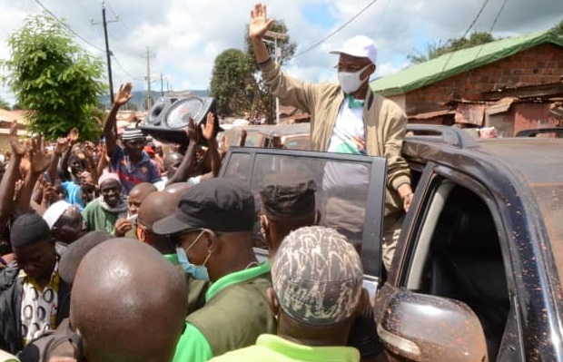 Feature image Cellou Dalein Diallo, leader de l'UFDG candidat à l'élection présidentielle du 18 octobre