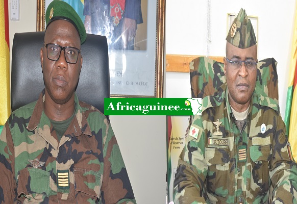 Feature image . Les colonels Ibrahima Kalil Touré et Gassimou Traoré