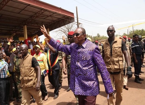 Feature image Alpha Condé, président de la République de Guinée