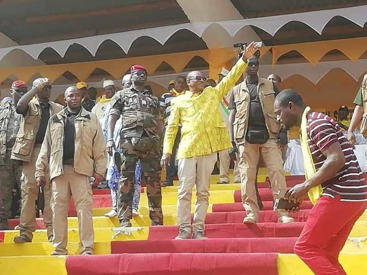 Feature image Alpha Condé, président de la République de Guinée
