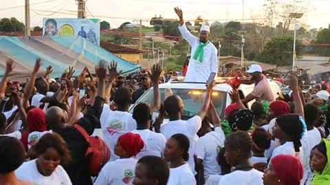 Dr Ousmane Kaba en campagne