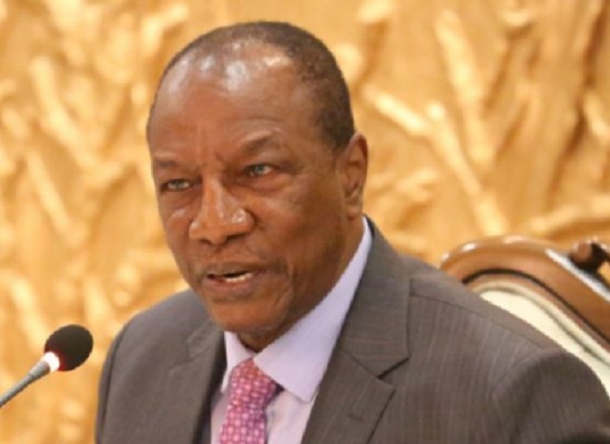 Feature image Alpha Condé, président de la République de Guinée