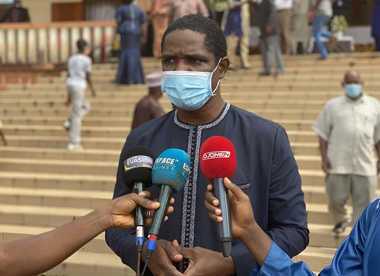 Feature image Mouctar Diallo, ministre de la jeunesse