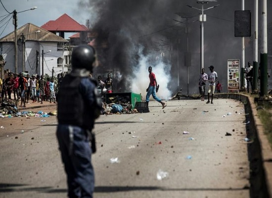 Violences postélectorales  en Guinée