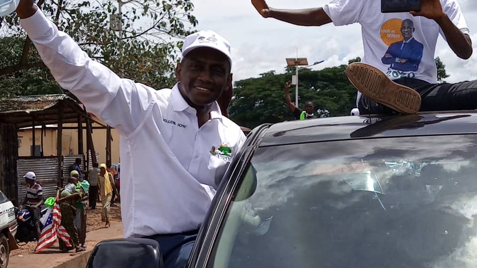 Feature image Diouldé Sow en campagne à Timbi Madina