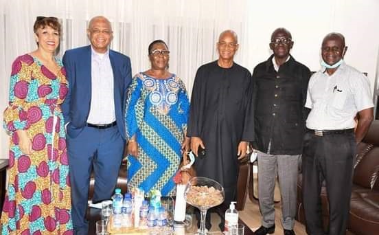 Abé Sylla, Cellou Dalein, Makalé Traoré, Kabélé Camar, candidats à l'élection présidentielle du 18 octobre