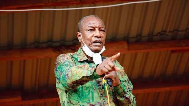 Feature image Alpha Condé, président de la République de Guinée