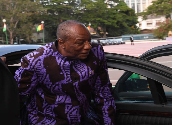 Feature image Alpha Condé, président de la République de Guinée