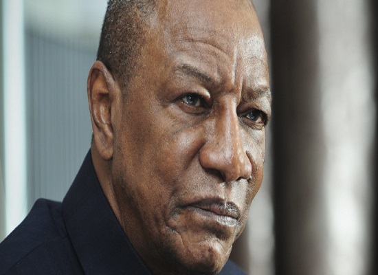 Feature image Alpha Condé, président de la République de Guinée