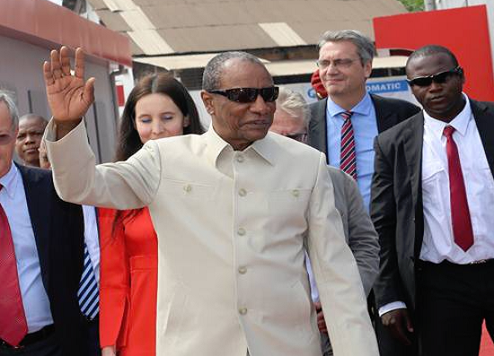 Feature image Alpha Condé, président de la République de Guinée