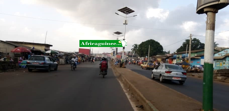 Etat de la circulation sur l'autoroute Fidèle Castro