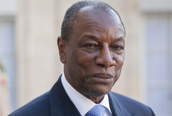 Alpha Condé, président de la République de Guinée