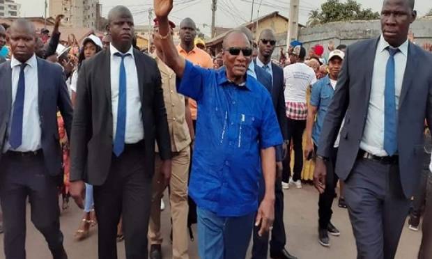Feature image Alpha Condé, président de la République de Guinée