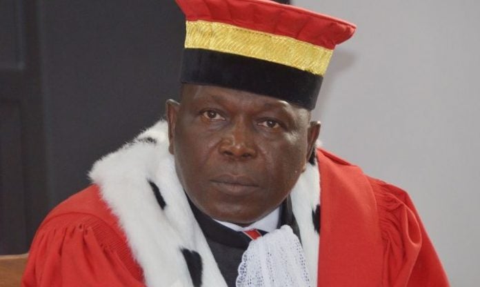Feature image Mohamed Lamine Bangoura, président de la Cour Constitutionnelle