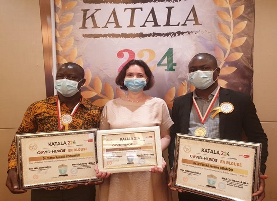 Feature image Trois médecins de la compagnie RUSAL récompensés par la structure Katala 224