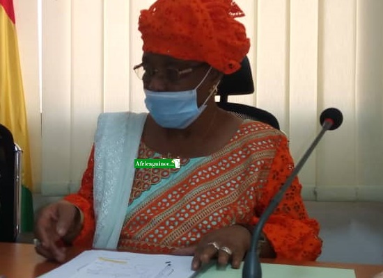 Feature image Hadja Rabiatou Sérah Diallo présidente du Conseil Economique Social, Environnemental et Culturel