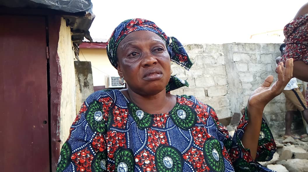 Feature image Madame Louise Soumah, sœur de Jeanne Marie la victime