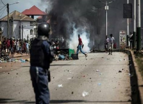 Feature image Heurts entre manifestants et forces de polices à Conakry