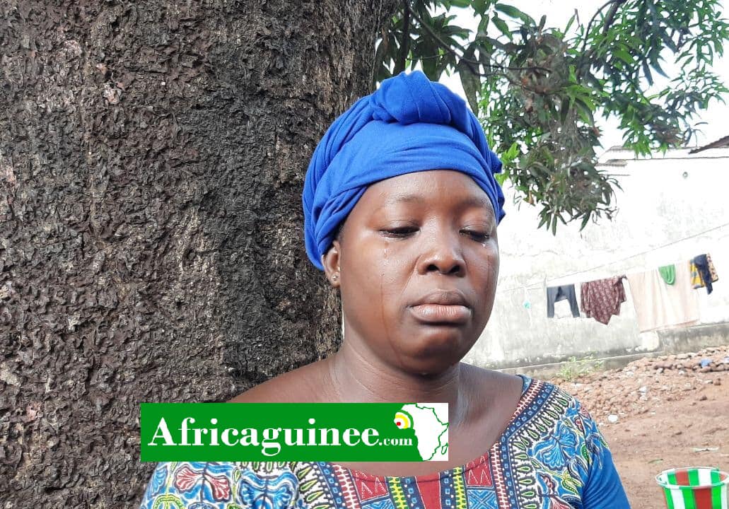 Feature image Christine Mamie, veuve de Roger Bamba