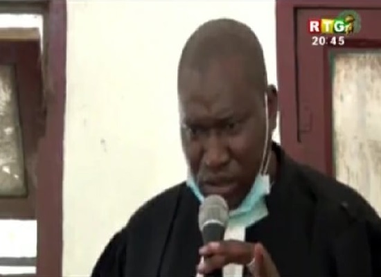 Le procureur  de Kindia Amadou Diallo