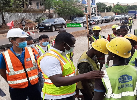 Moustapha Naité, ministre des travaux publics