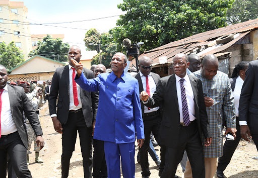 Feature image Alpha Condé, président de la République de Guinée