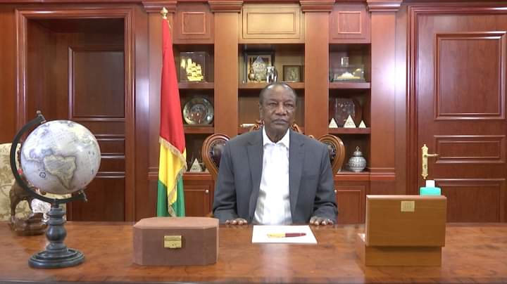 Feature image Alpha Condé, président de la République de Guinée