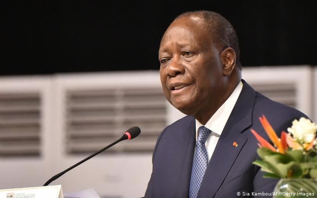 Alassane Dramane Ouattara, président de Côte d'Ivoire