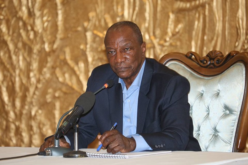 Feature image Alpha Condé, président de la République de Guinée