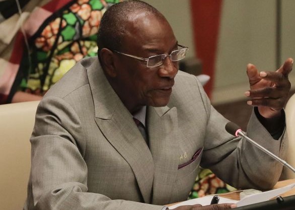Feature image Alpha Condé, président de la République de Guinée