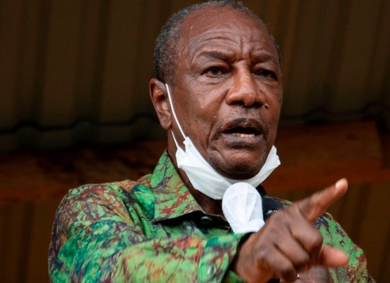 Feature image Alpha Condé, président de la République de Guinée