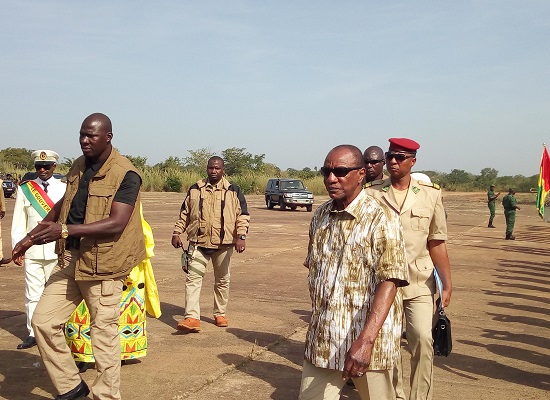 Feature image Alpha Condé, président de la République de Guinée