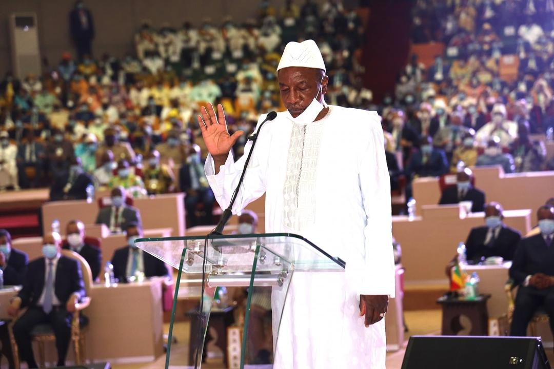 Feature image Alpha Condé, président de la République de Guinée a prêté serment pour un troisième mandat