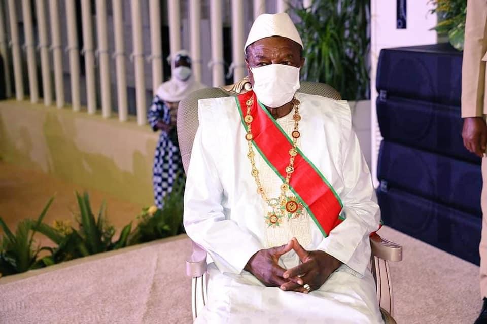 Feature image Alpha Condé, président de la République de Guinée