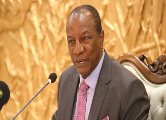 Feature image Alpha Condé, président de la République de Guinée