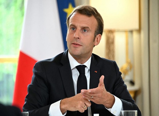Feature image Emmanuel Macron
