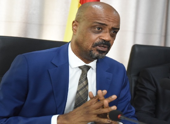 Damantang Albert Camara, ministre de la Sécurité