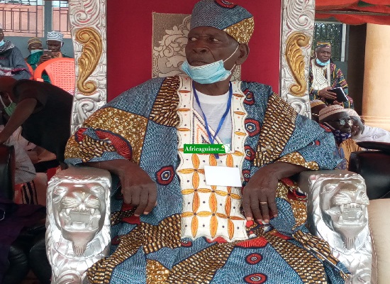 Le doyen Molou Holomo Hazale Zogbelemou Patriache de Nzérékoré