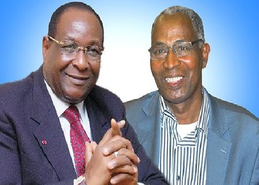 Lansana Kouyaté, leader du PEDN et Bah Oury