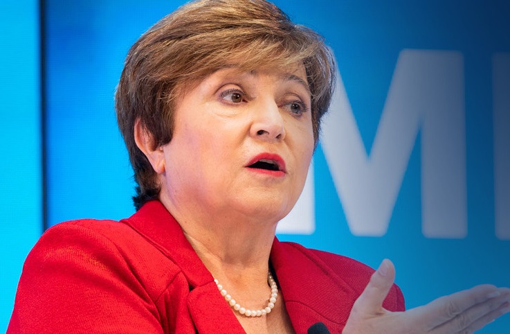 La Directrice générale du FMI, Kristalina Georgieva