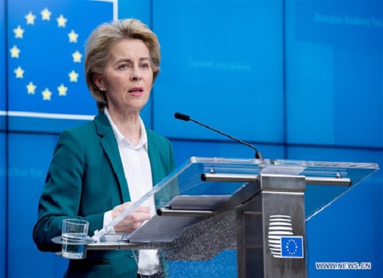 Ursula von der Leyen, présidente de la commission européenne
